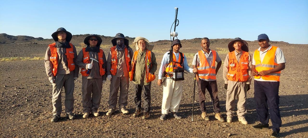 Ground magnetic and IP surveys for subsurface mapping